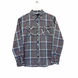 O’Neill Plaid Flannel Shirt Men’s Medium Heavyweight Surf Skate Workwear